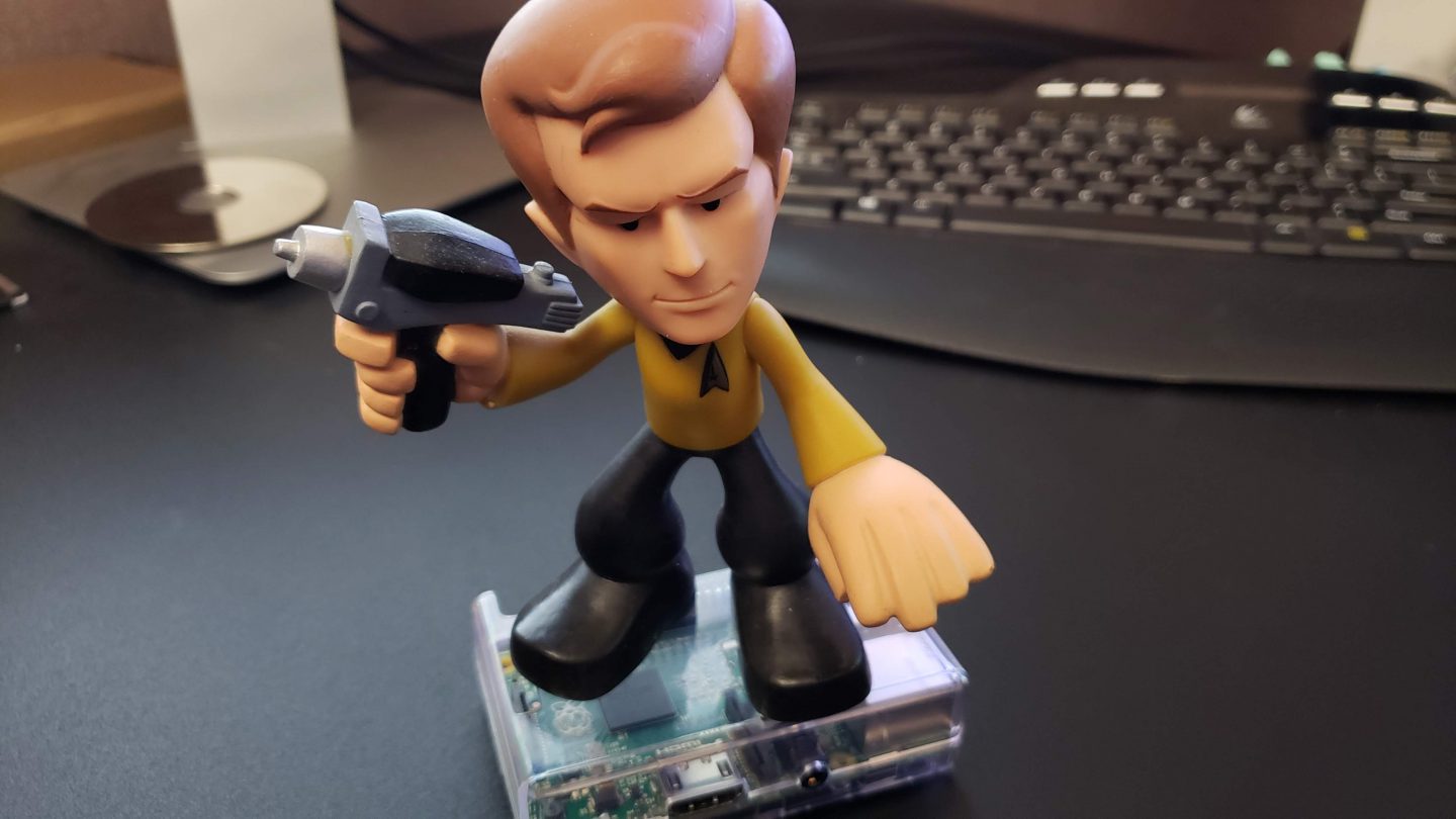Cpt. Kirk on the Pi 2